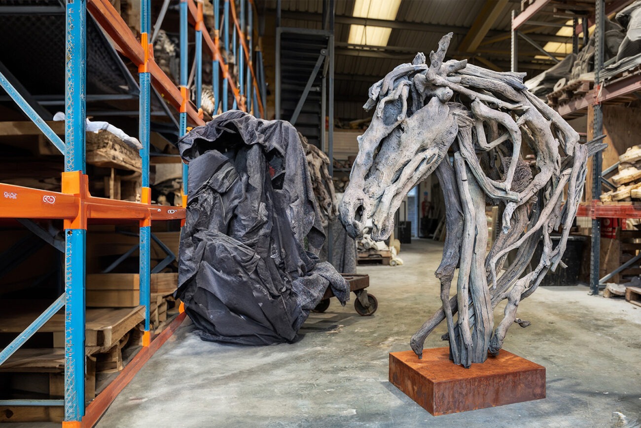 Heather Jansch Sculpture "Madrugada" warehouse