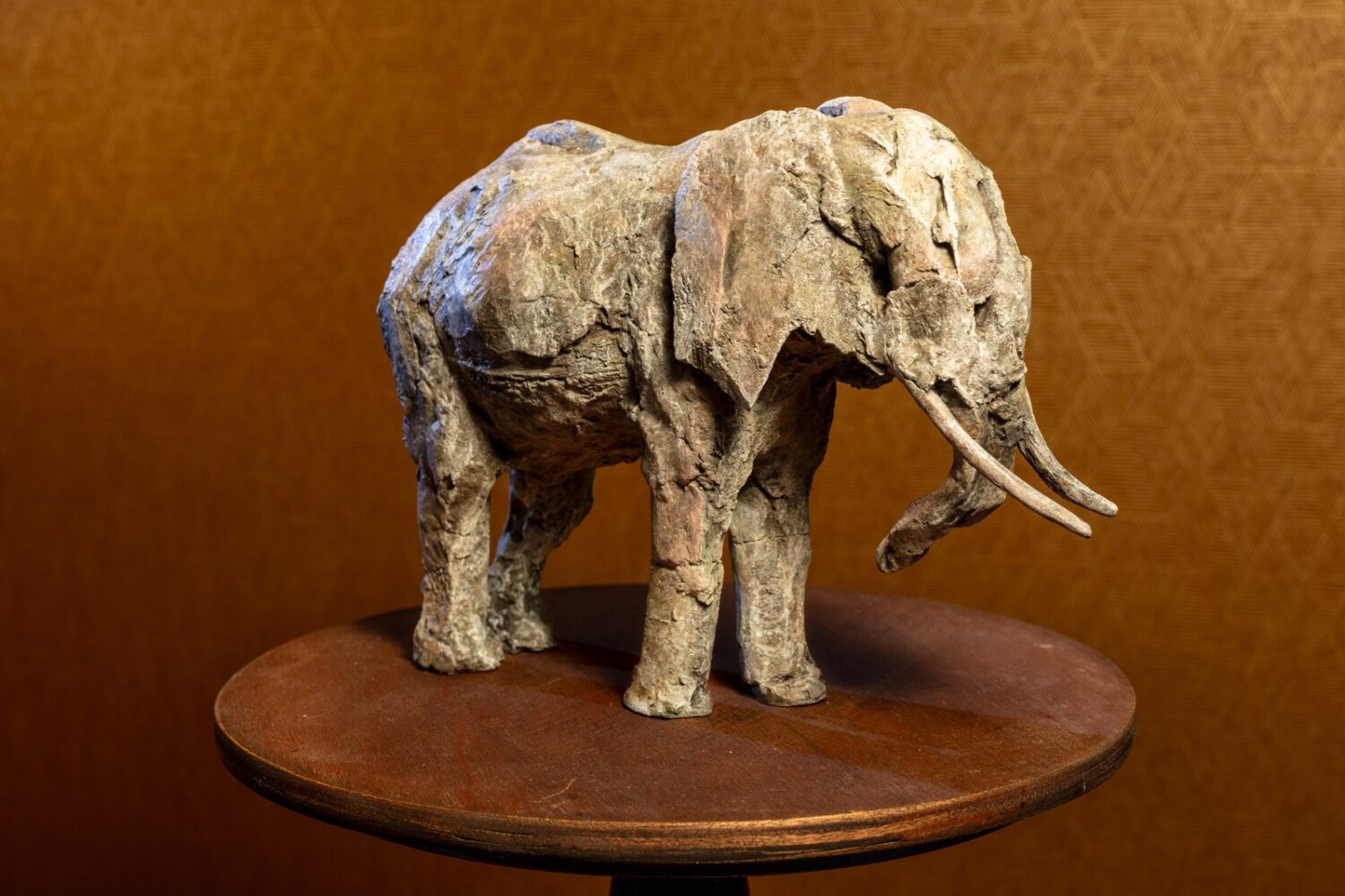 Bronze sculpture of an Elephant by Heather Jansch