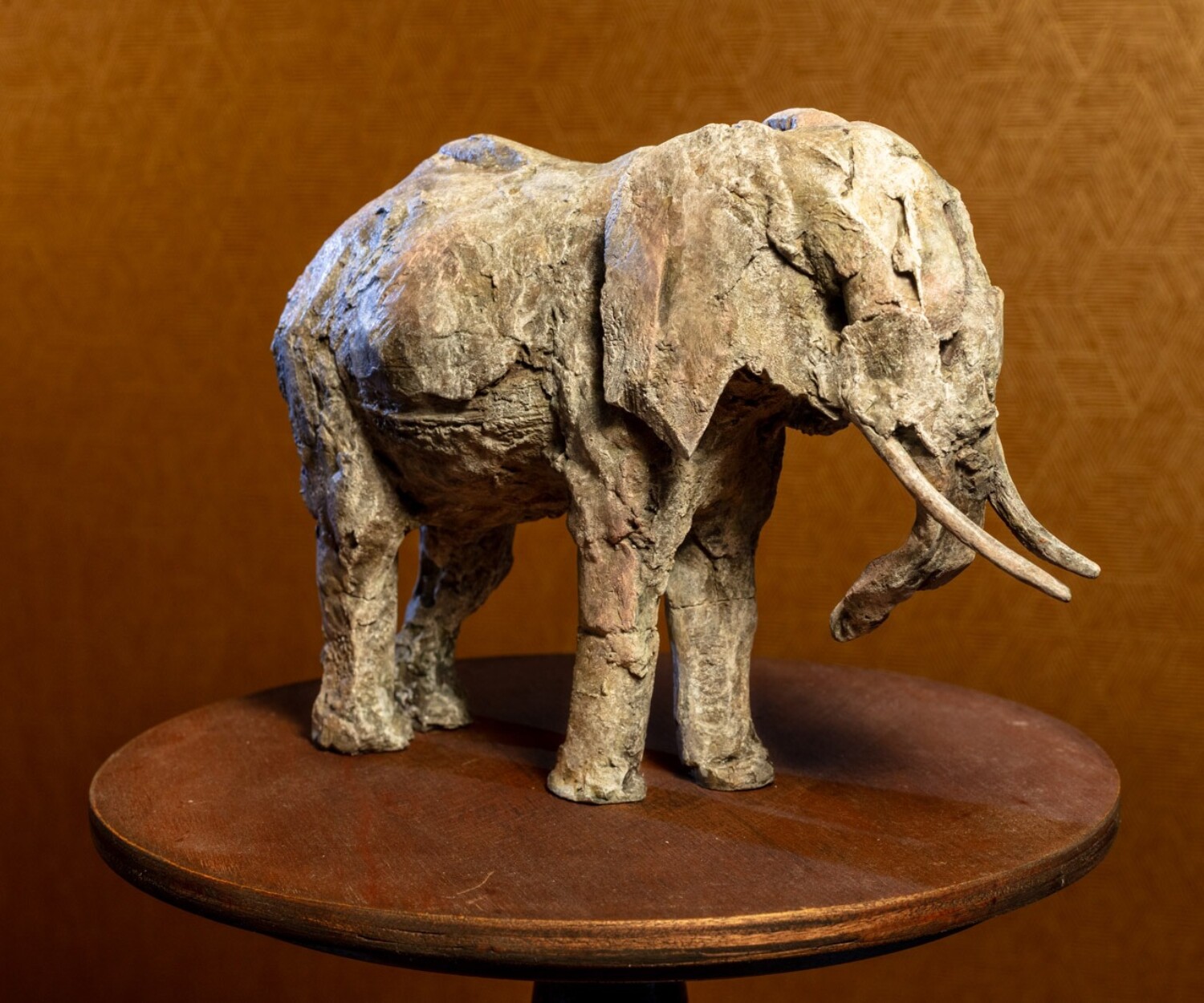 Bronze sculpture of an Elephant by Heather Jansch