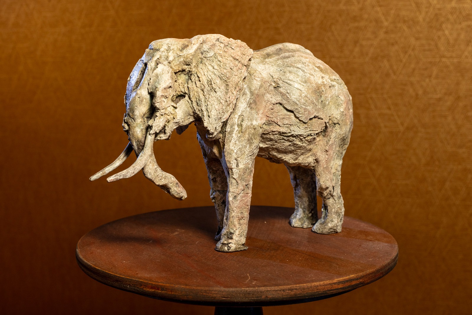 Bronze sculpture of an Elephant by Heather Jansch