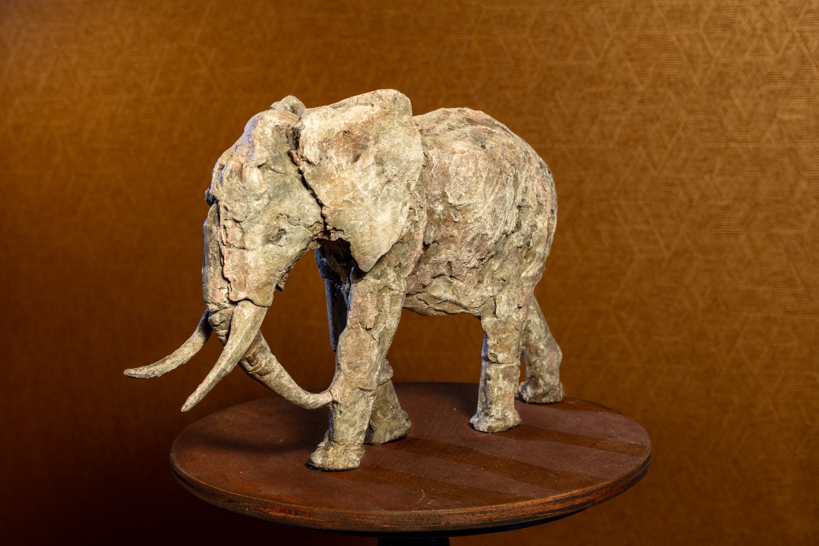 Bronze sculpture of an Elephant by Heather Jansch