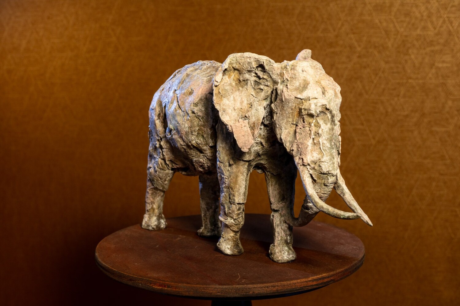 Bronze sculpture of an Elephant by Heather Jansch