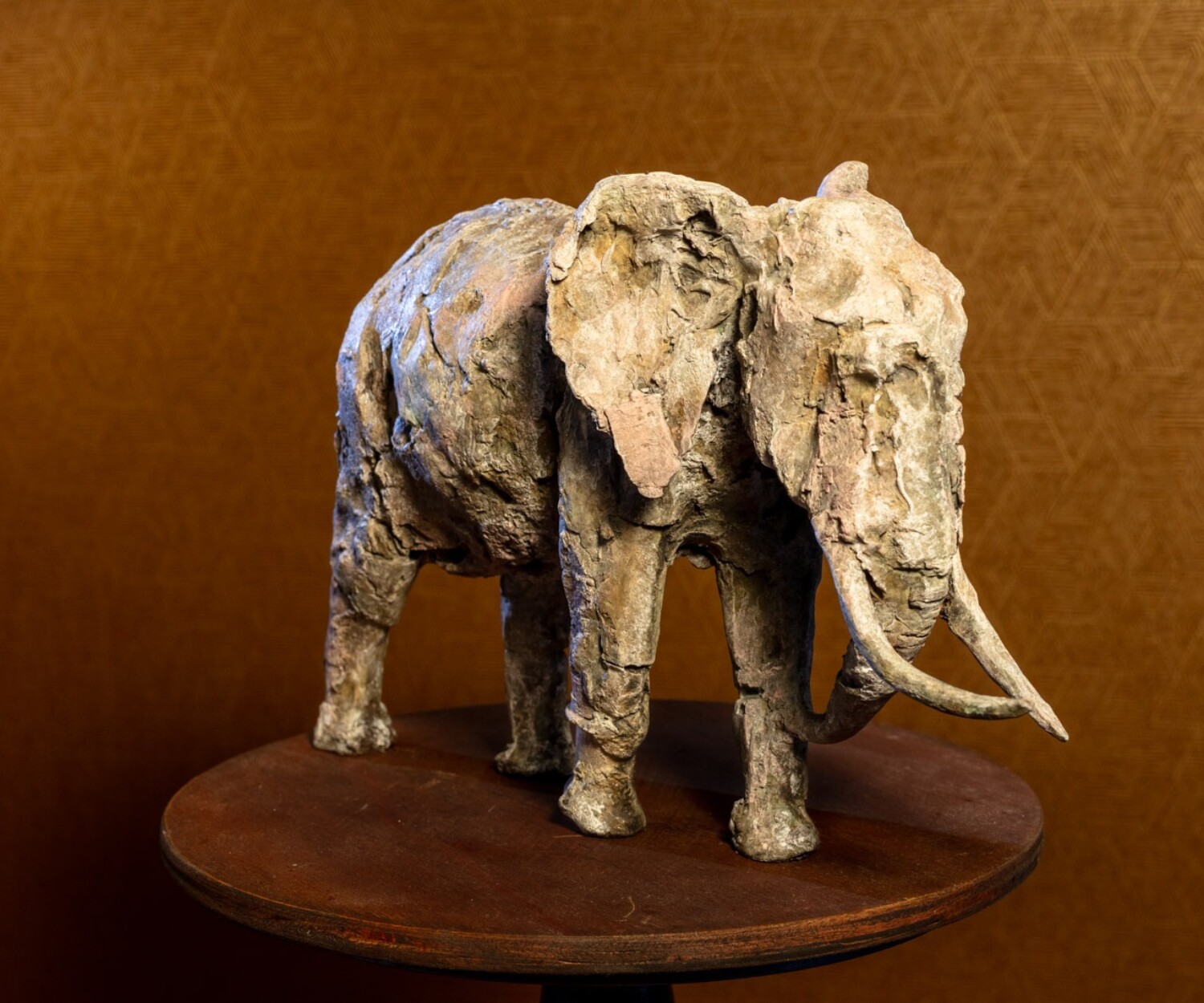 Bronze sculpture of an Elephant by Heather Jansch