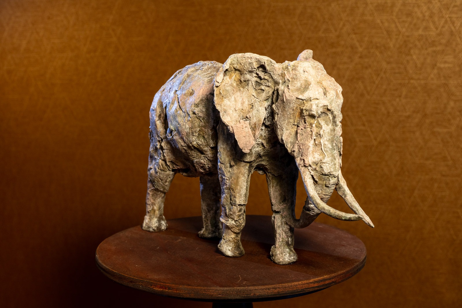 Bronze sculpture of an Elephant by Heather Jansch