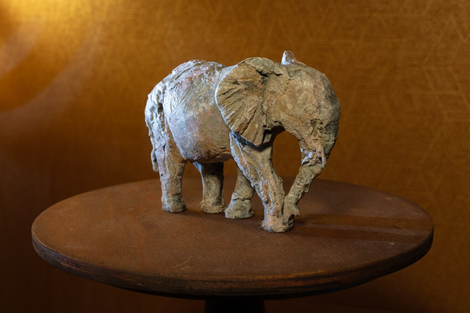 Bronze sculpture of an Elephant by Heather Jansch
