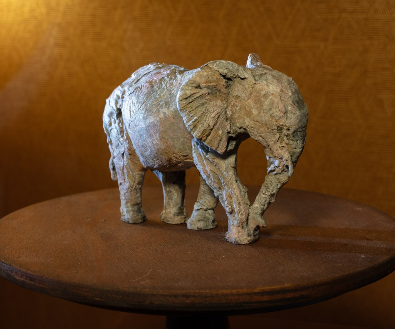 Bronze sculpture of an Elephant by Heather Jansch
