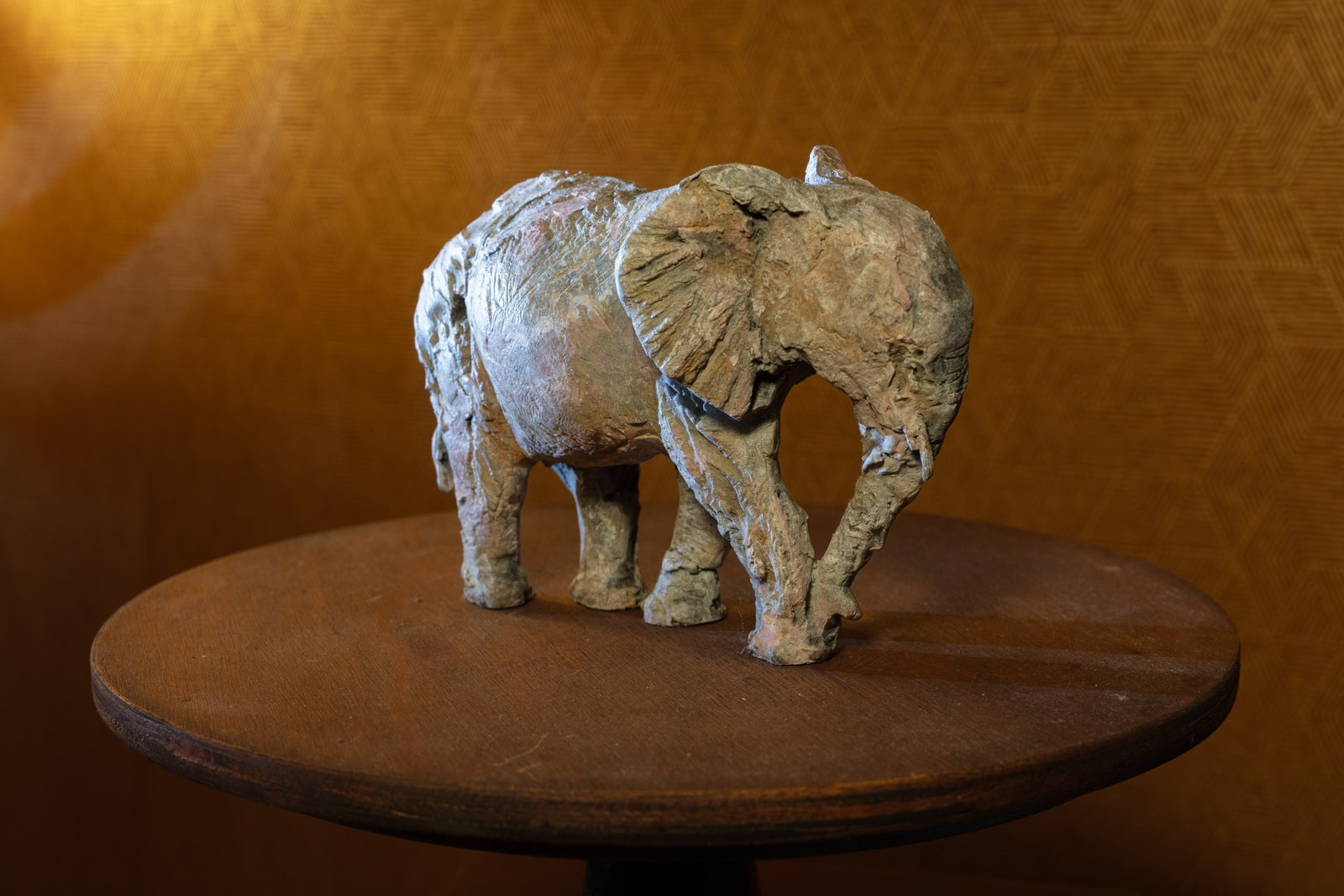 Bronze sculpture of an Elephant by Heather Jansch