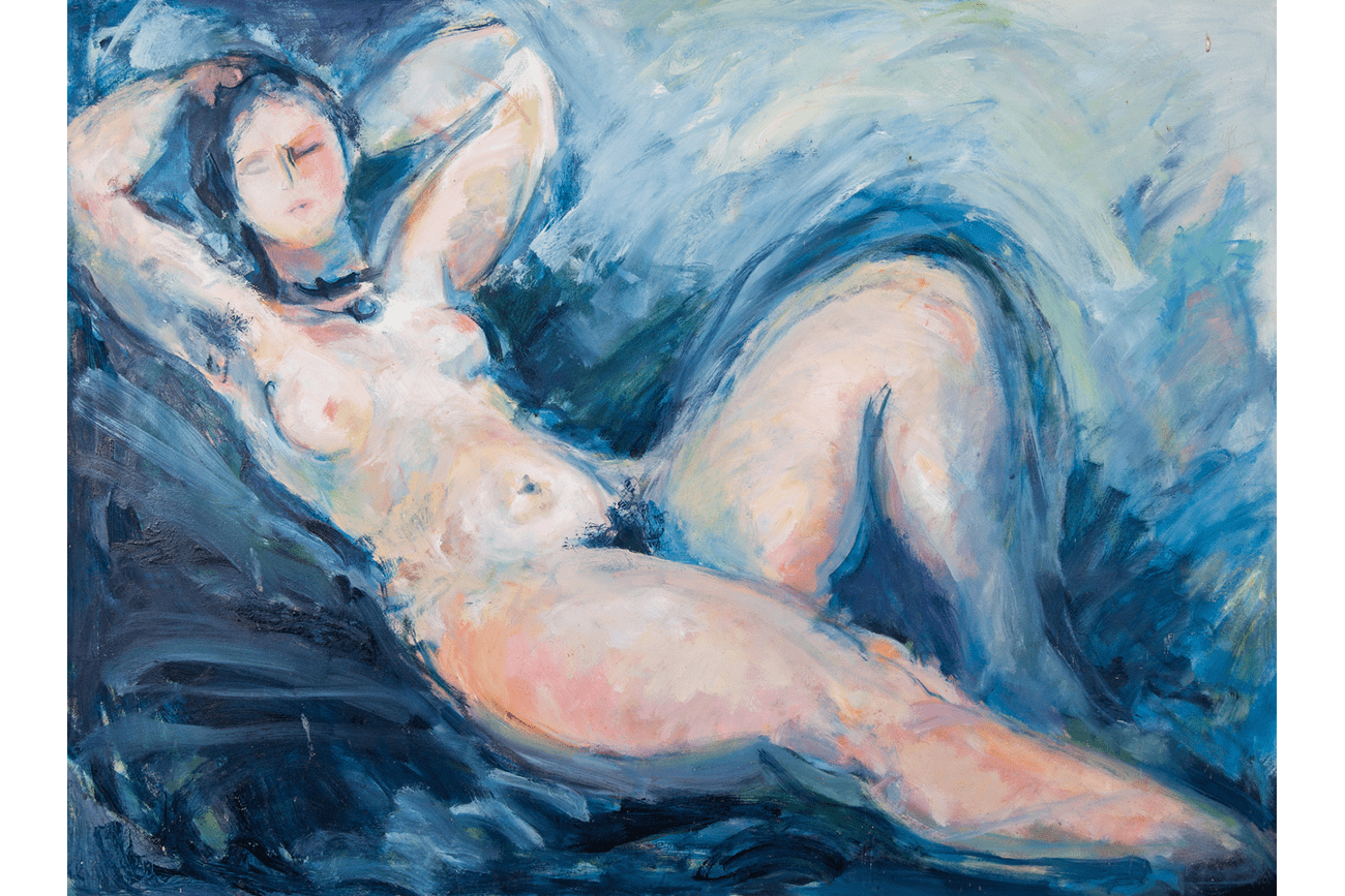 Reclining Nude No.3 - © Heather Jansch. All Rights Reserved.