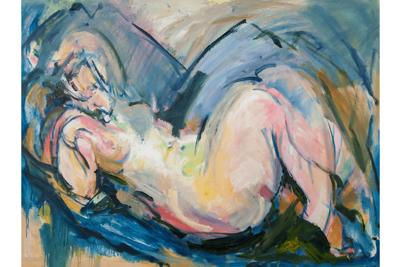 Reclining Nude No.5 - © Heather Jansch. All Rights Reserved.