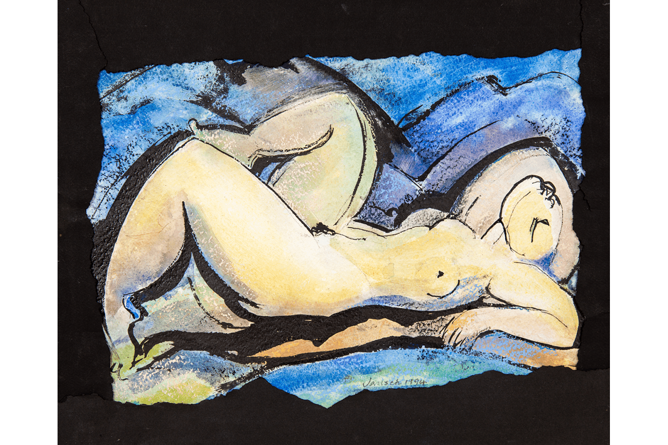 Reclining Nude No.8 - © Heather Jansch. All Rights Reserved.