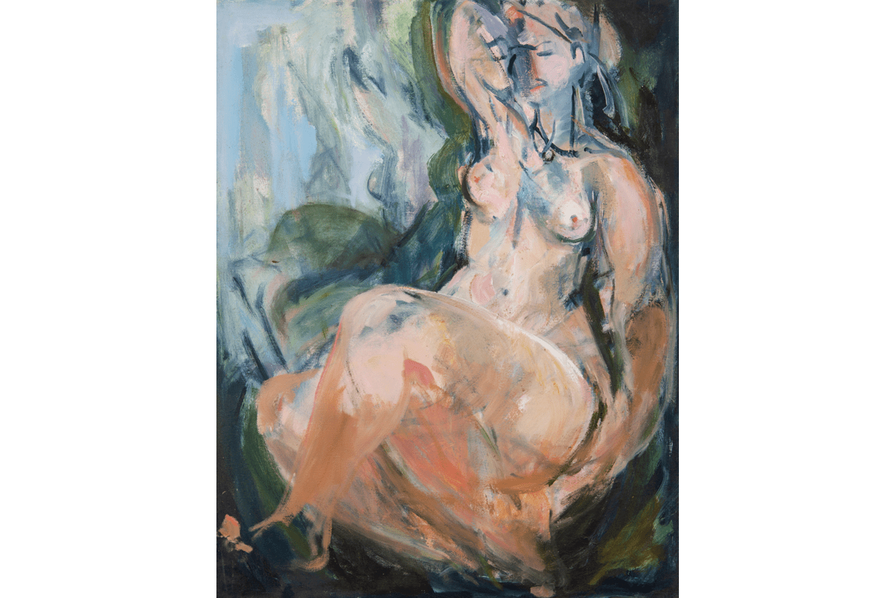 Seated Nude No.1 - © Heather Jansch. All Rights Reserved.