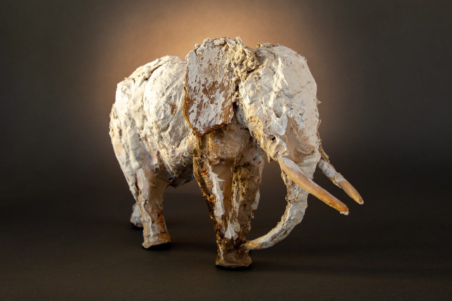 Original Elephant No.5 (left side) - © Heather Jansch. All Rights Reserved.