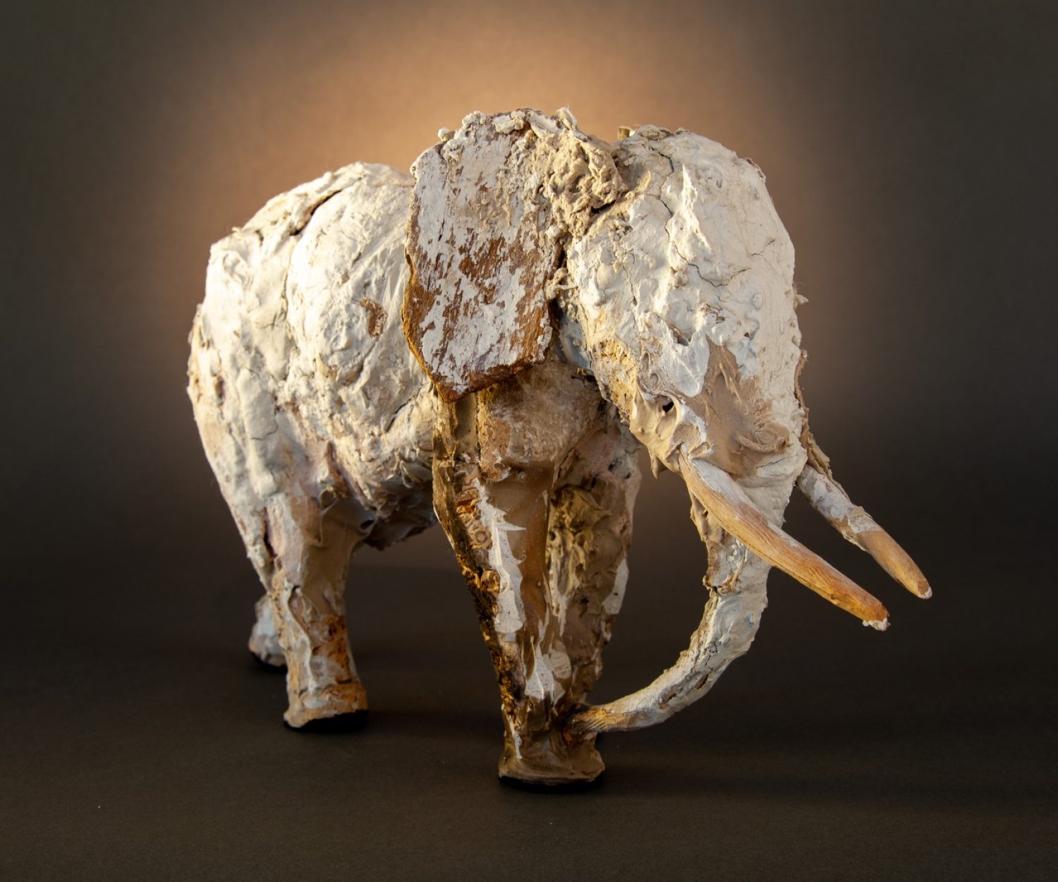 Original Elephant No.5 (left side) - © Heather Jansch. All Rights Reserved.