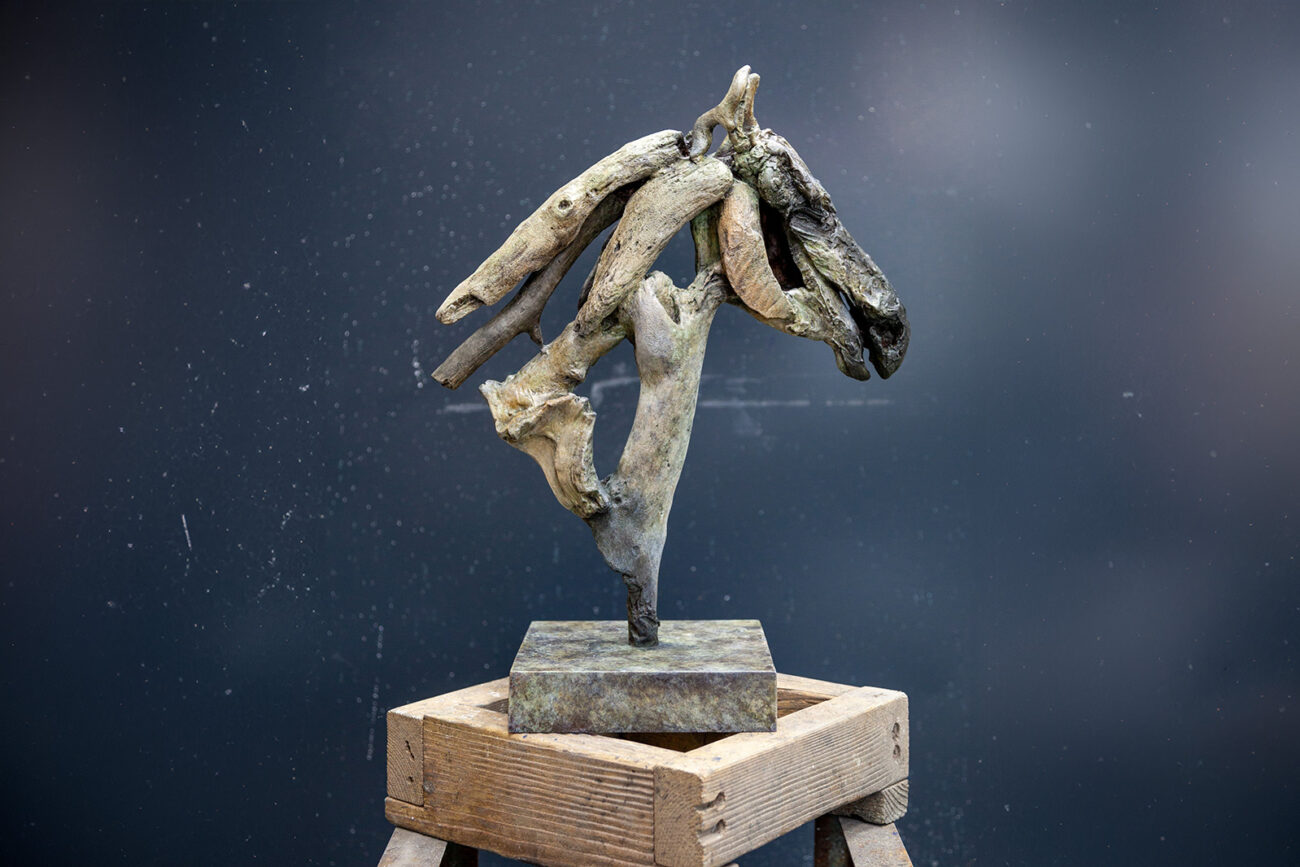 Jupiter bronze by Heather Jansch