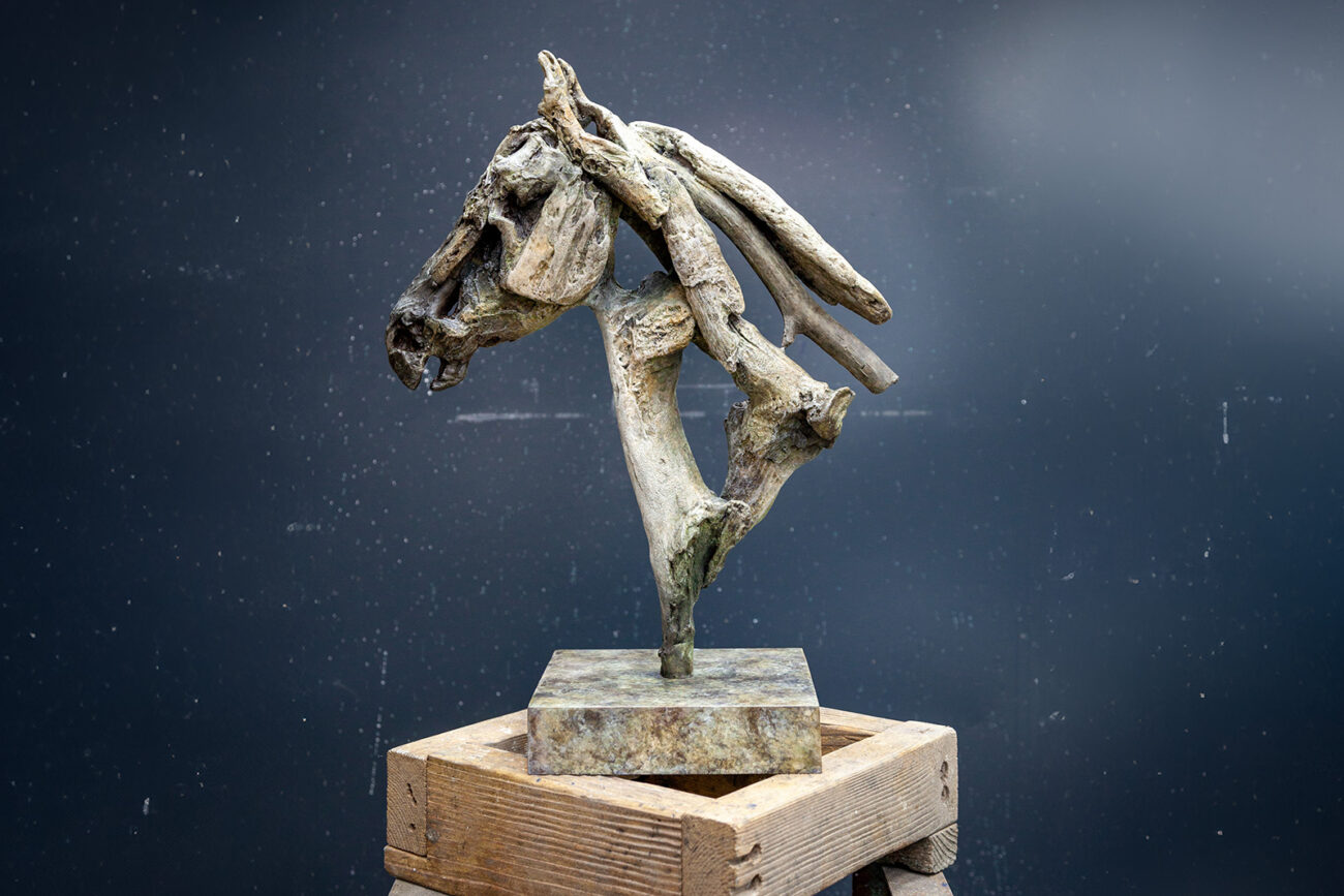 Jupiter bronze by Heather Jansch
